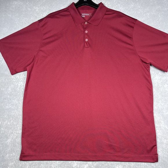 Under Armour Shirt Men’s 2XL Red The Performance Polo Short Sleeve Golf Loose - Picture 2 of 10